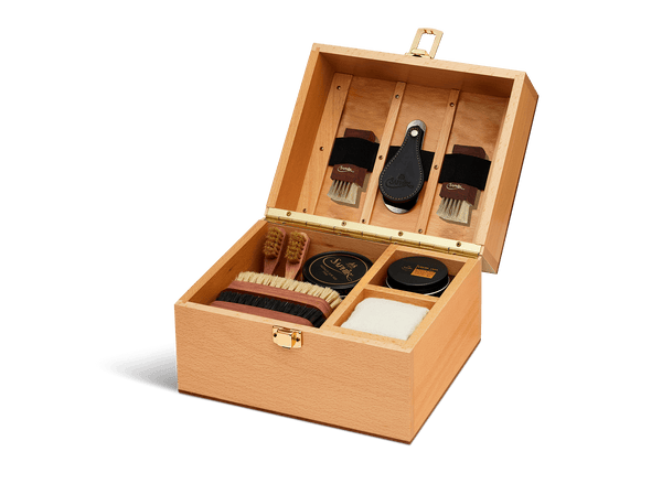 Beech Wood Box - Natural Finish - Saphir Médaille d'Or #colour_natural-finish
