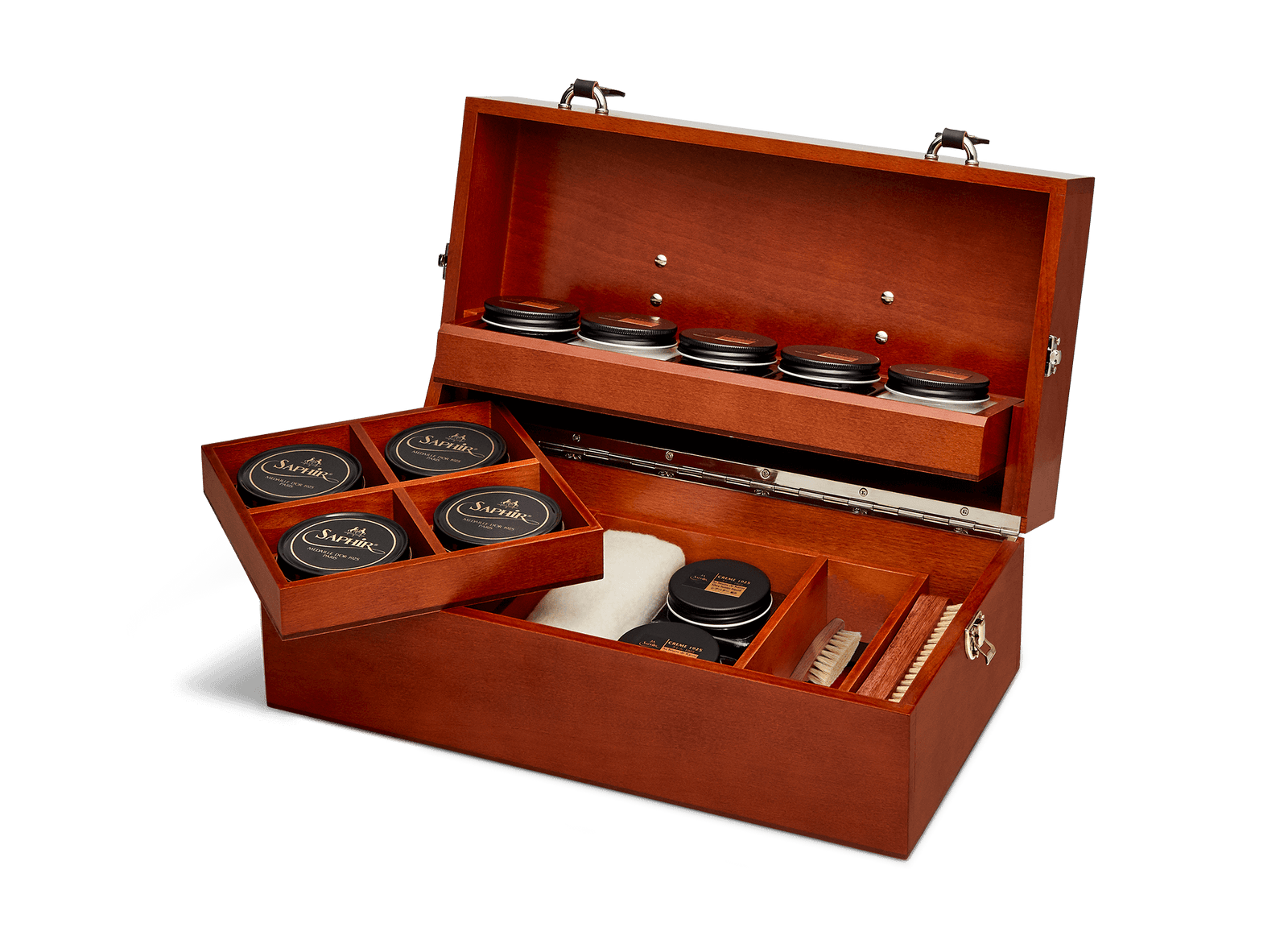 SAPHIR シューケアボックス インテンダントボックス Intendant Box – Saphir Médaille d'Or France